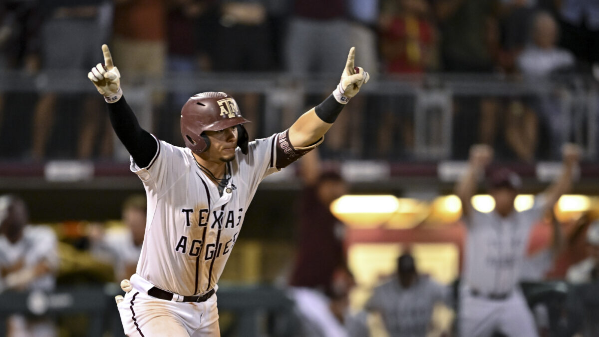 Aggies sights set on Omaha as they find themselves one win away from advancing to College World Series