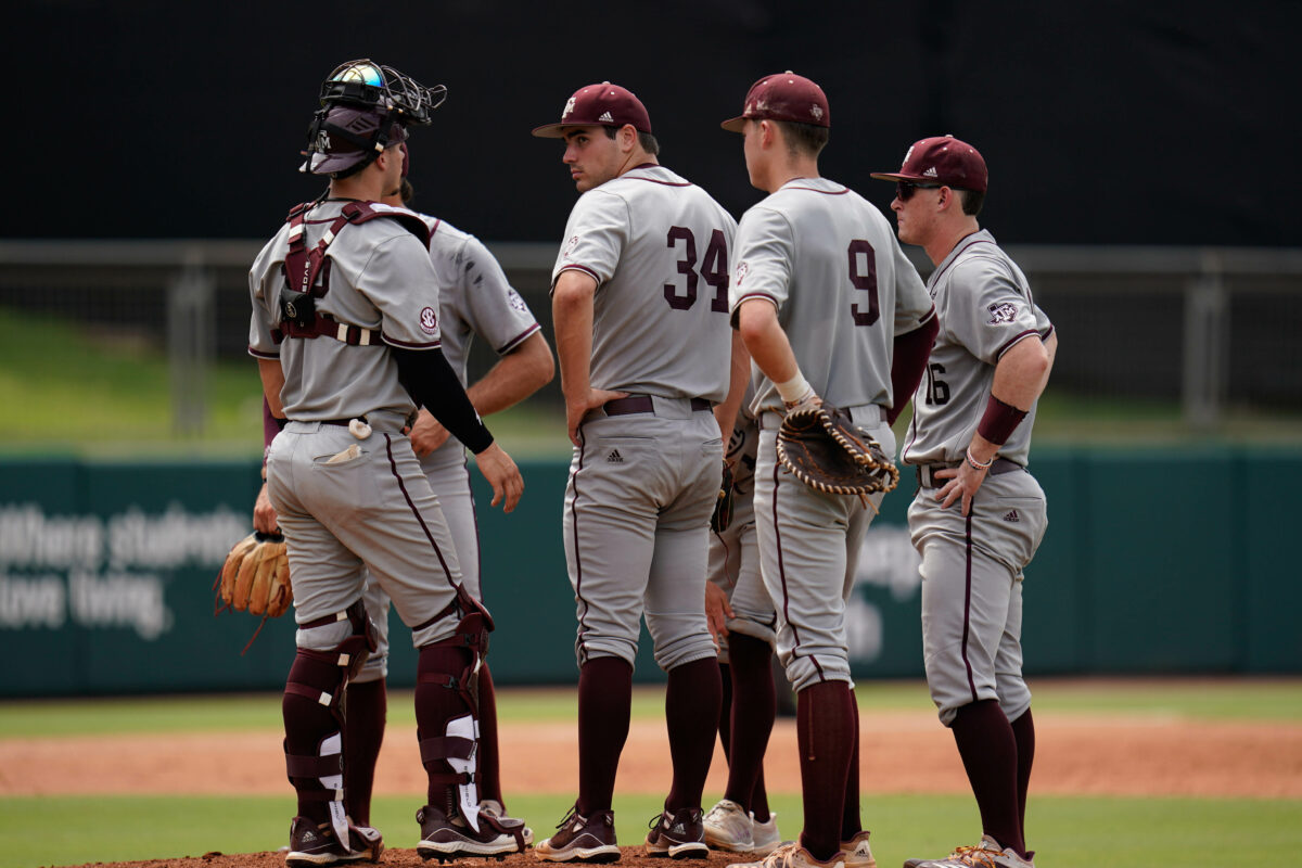 How did the Aggies fare against the College World Series field in 2022?