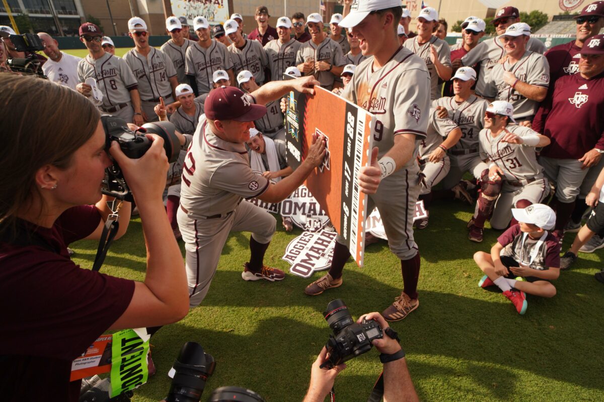 How to watch Texas A&M vs Oklahoma in Game 1 of the College World Series
