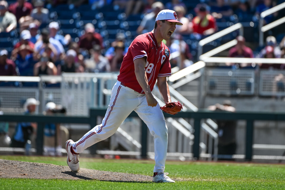 David Sandlin dazzles, leads Oklahoma to 5-1 win and College World Series final