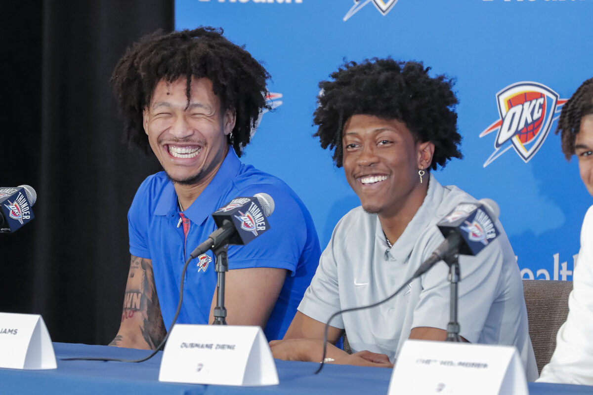 Jalen Williams, Jaylin Williams reveal solution to avoid name confusion