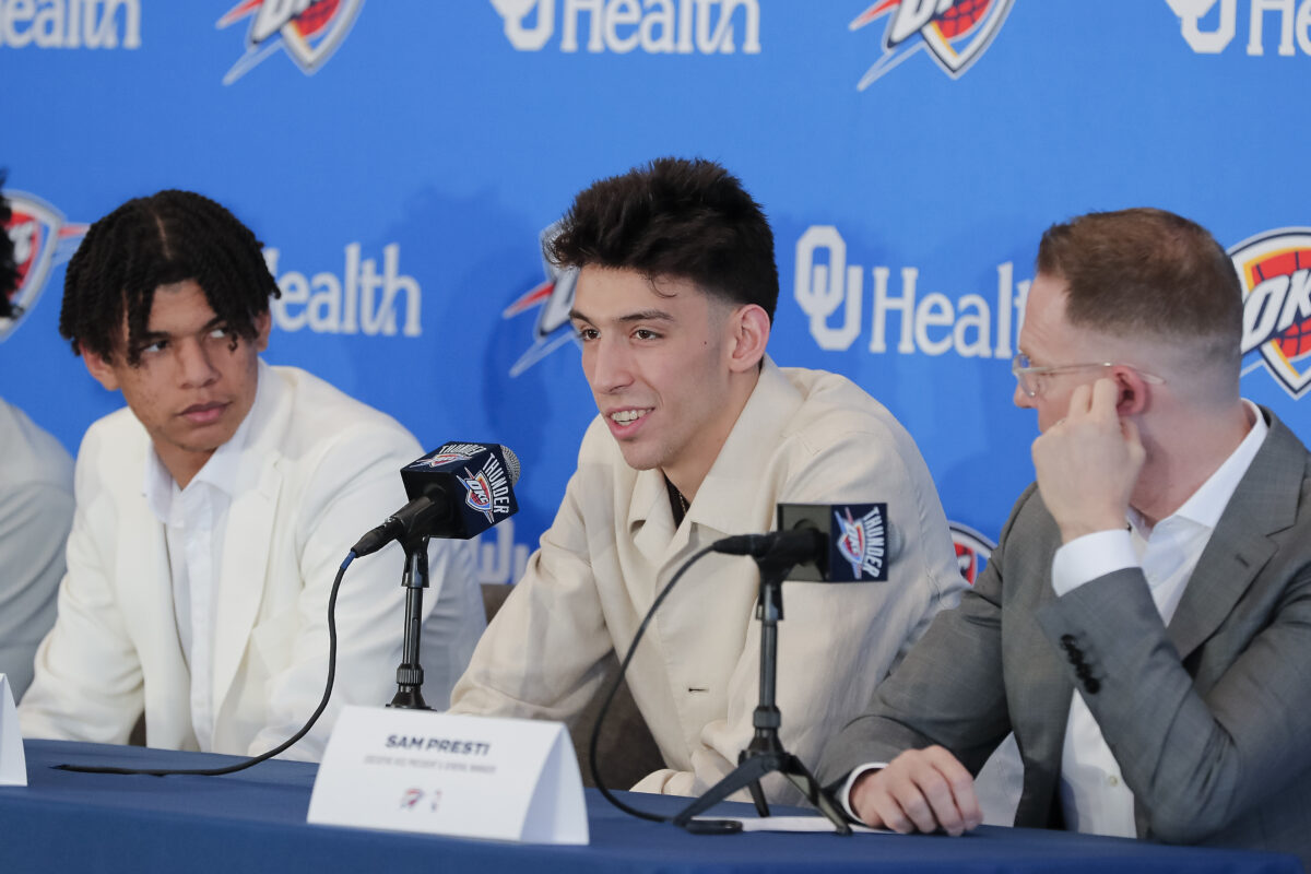 Chet Holmgren on landing with Thunder: Oklahoma City is ‘where I want to be’