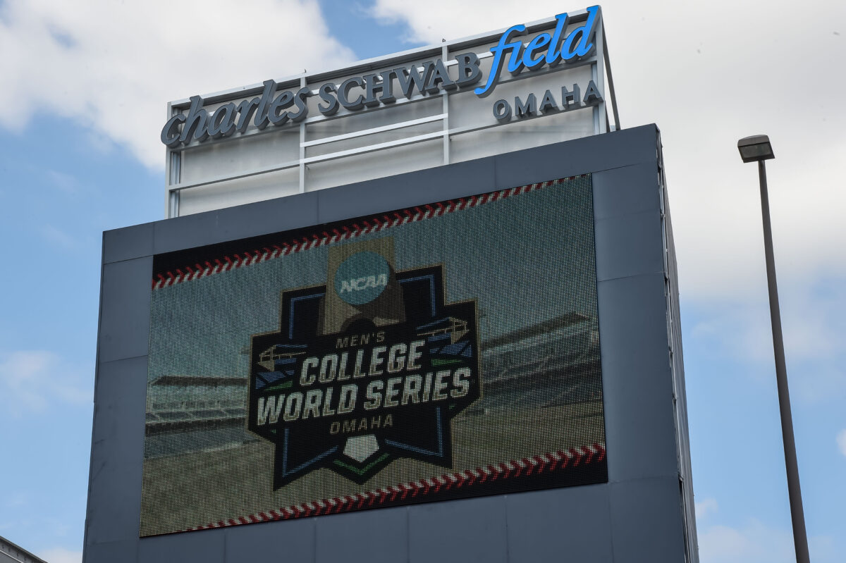 Photos from Oklahoma’s 10-3 game 1 loss to Ole Miss in the College World Series final