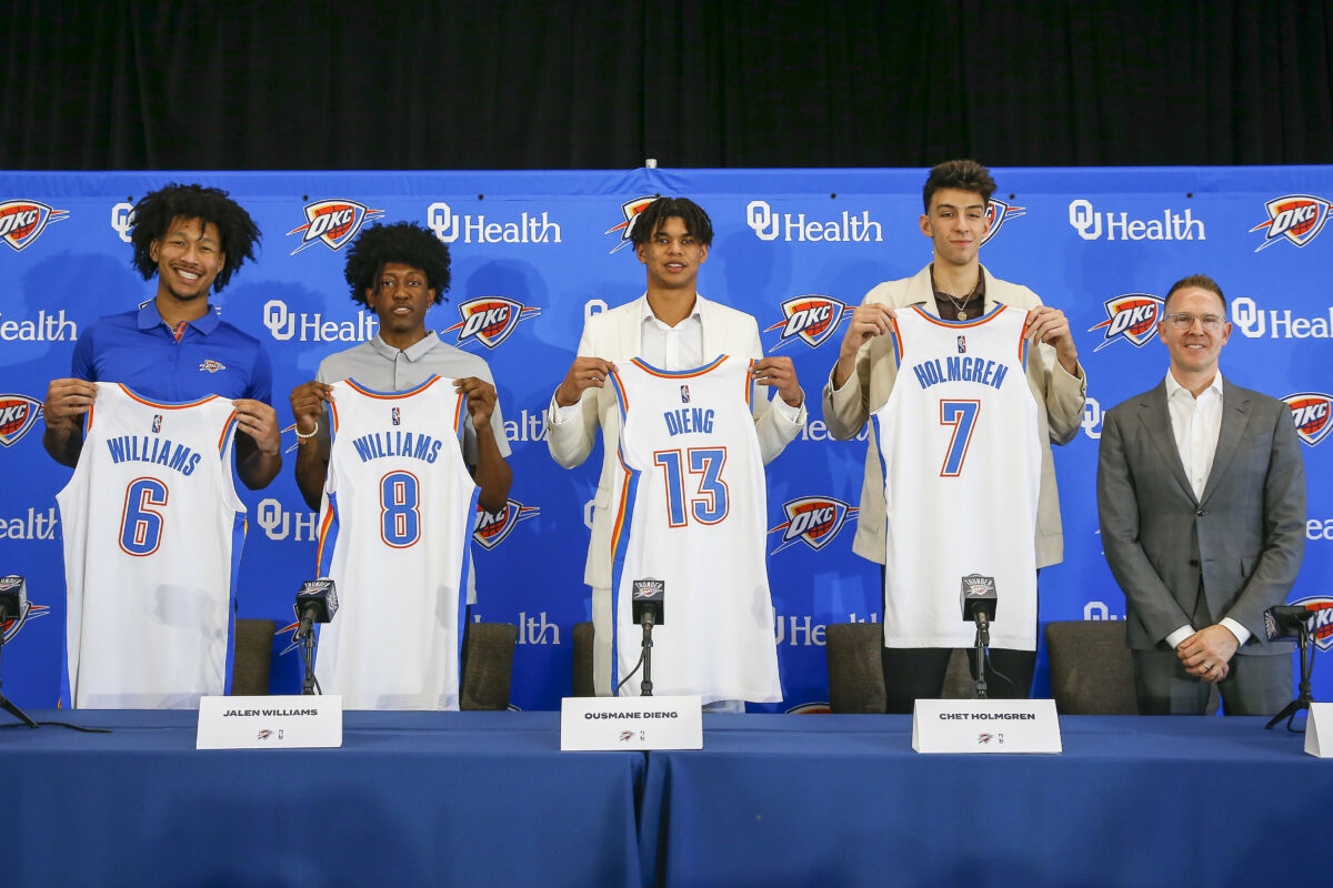 Takeaways from Thunder 2022 rookies intro press conference