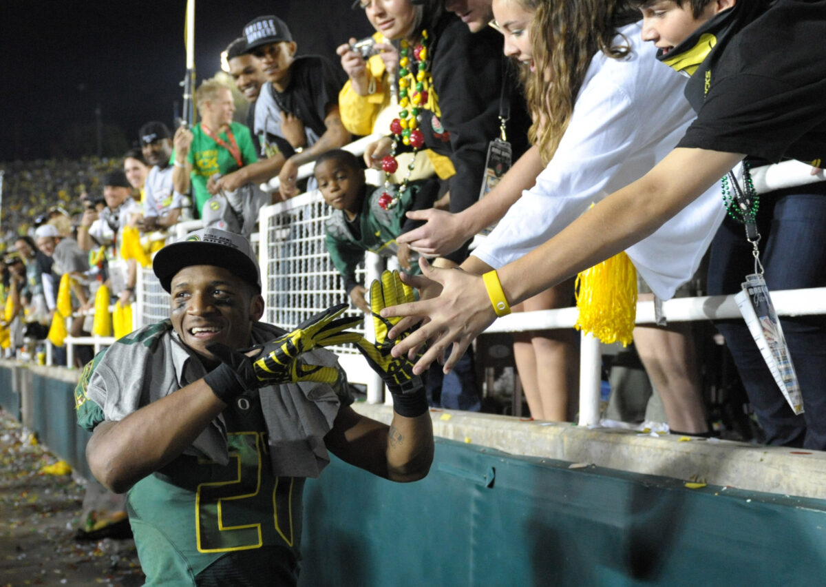 The College Football Hall of Fame case for Oregon running back LaMichael James