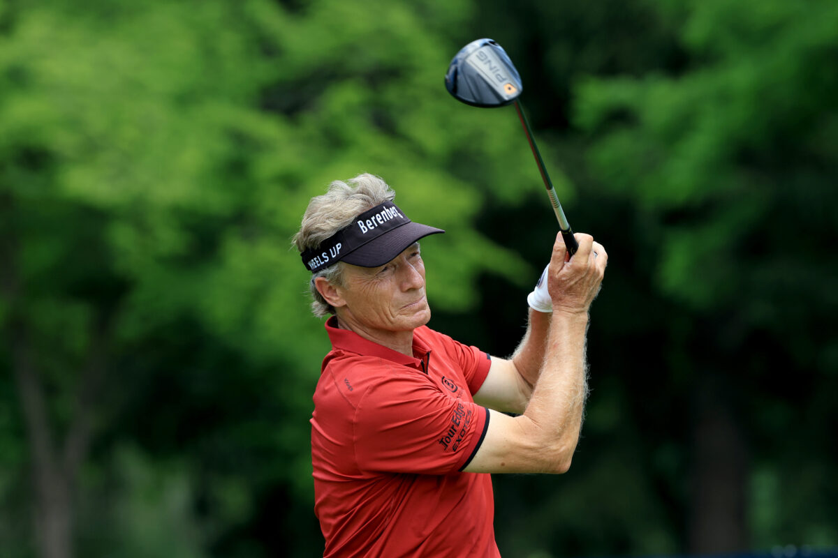 Bernhard Langer missed a cut for the first time ever on the PGA Tour Champions