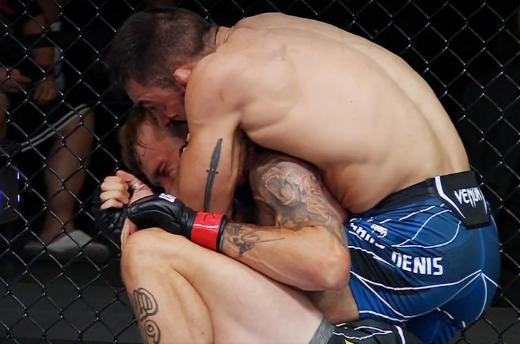 UFC Fight Night 207 video: Benoit Saint-Denis mauls Niklas Stolze en route to choke