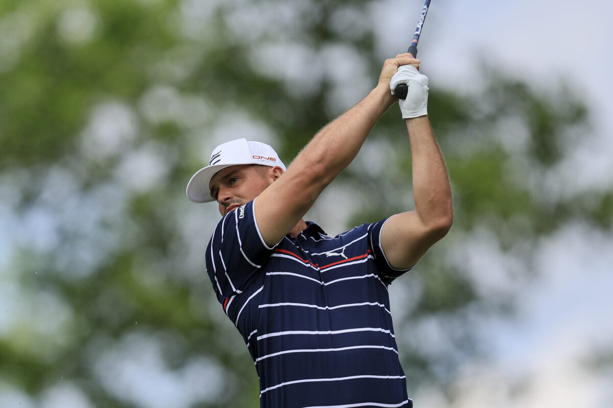 In first action in 55 days, Bryson DeChambeau in positive mood despite a 76 in Memorial