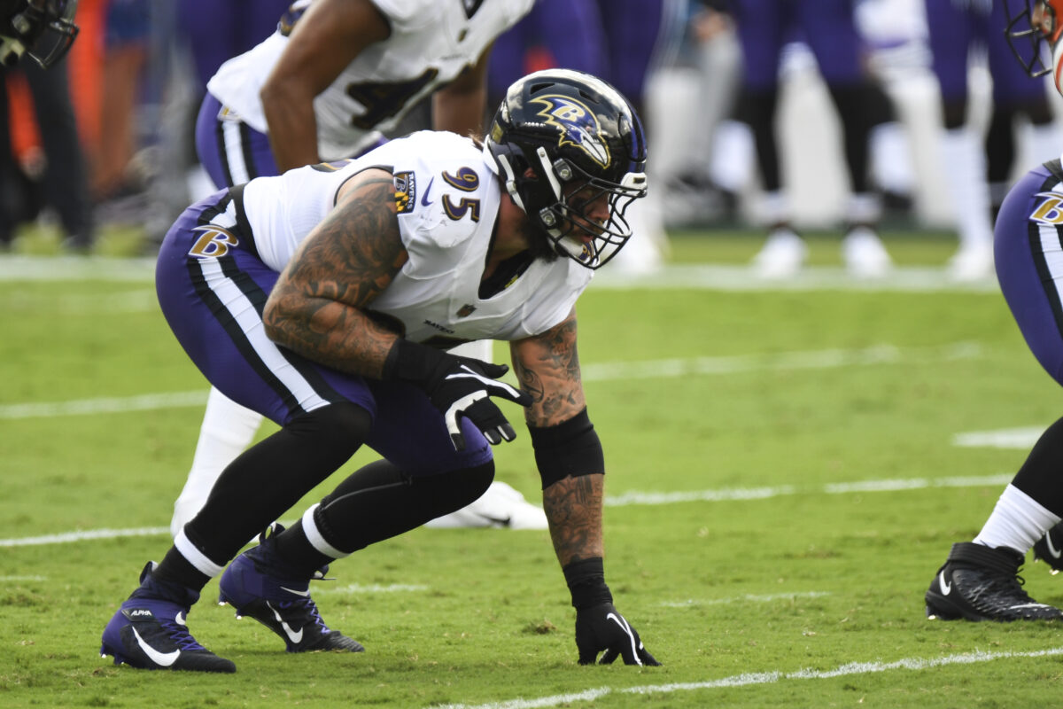 Ravens DL named as potential post-June 1 roster move candidate by Pro Football Focus