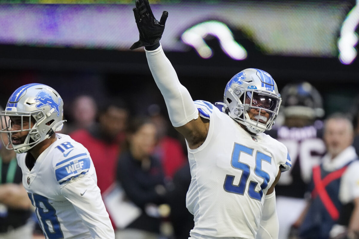 Lions LB coach Kelvin Sheppard remains very excited about Derrick Barnes