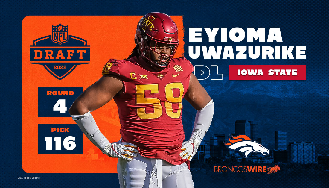 Broncos sign DL Eyioma Uwazurike to 4-year contract