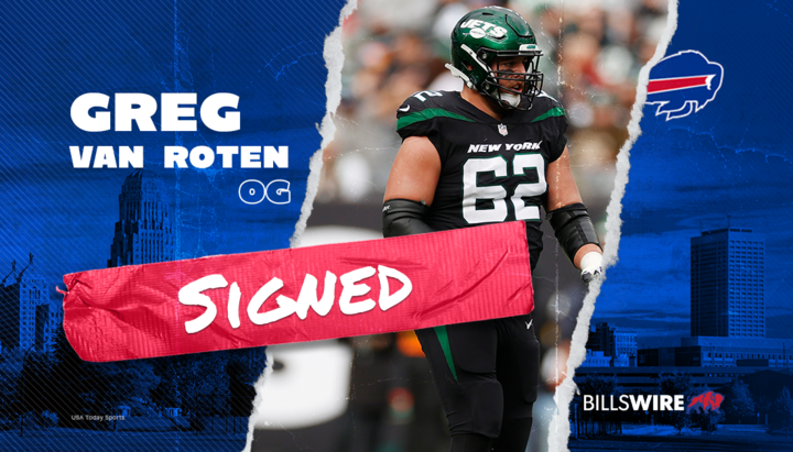 10 things to know about new Bills OL Greg Van Roten