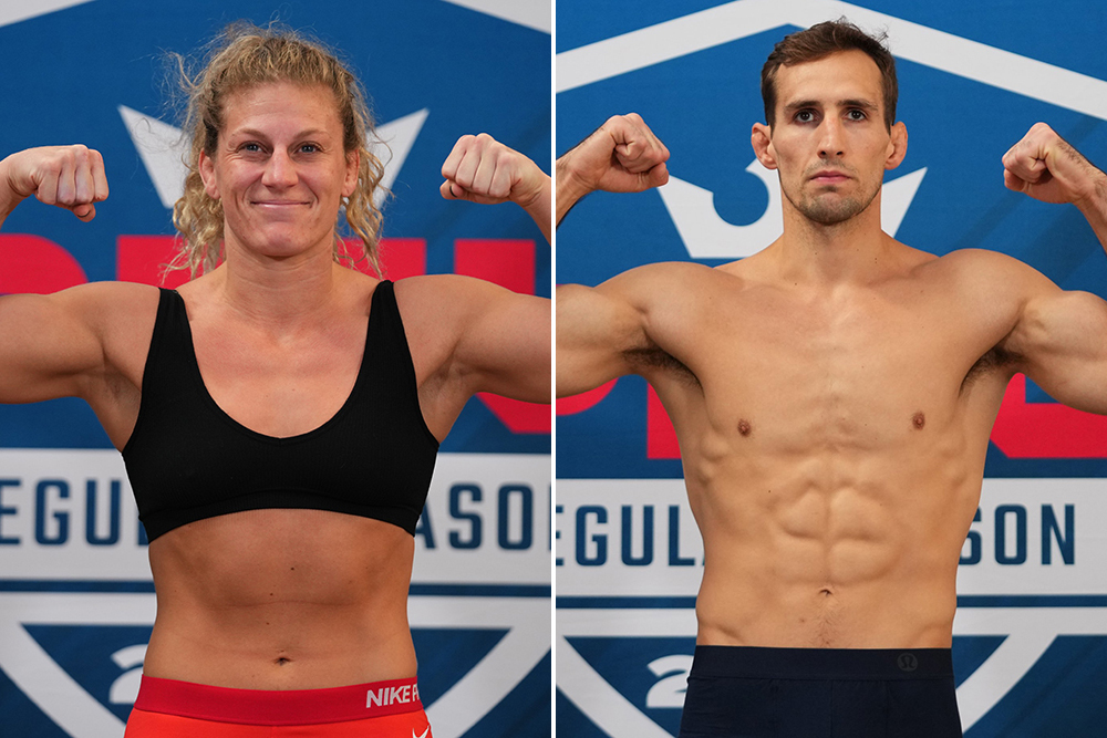 PFL 2022, Week 6 weigh-in results: Kayla Harrison, Rory MacDonald official; Dilano Taylor steps in late