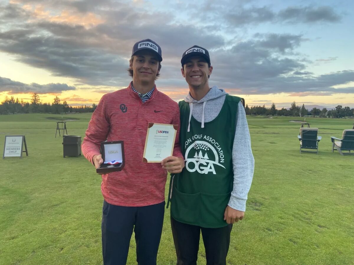 Long car ride from Arizona to Oregon for qualifying pays off for Oklahoma Sooner standout Ben Lorenz, who will play in 2022 U.S. Open with his brother as caddie
