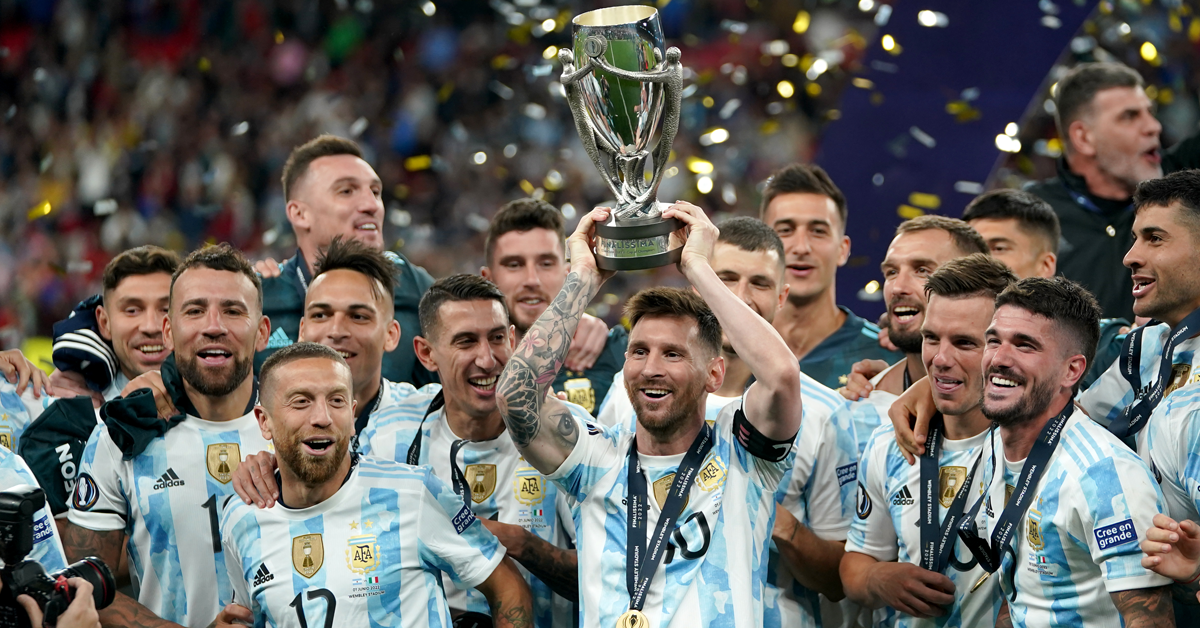 ¡Messi es campeón con Argentina!, las imágenes de la Finalissima 2022
