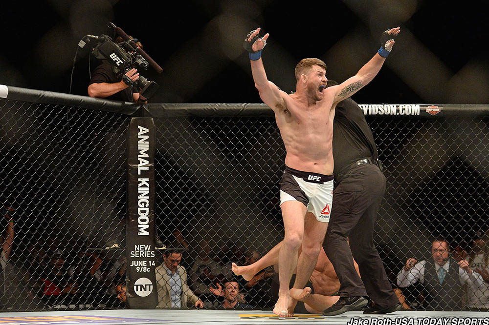 Michael Bisping reflects on defeating Luke Rockhold at UFC 199 for middleweight title