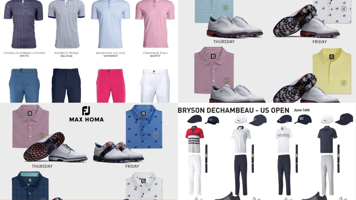 What your favorite players are wearing at the U.S. Open
