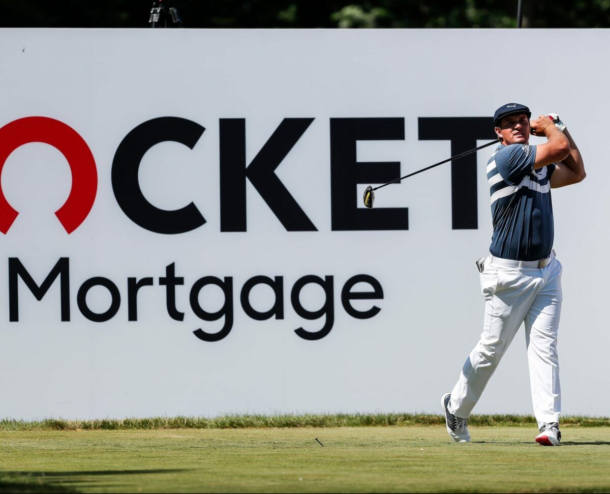 Report: Rocket Mortgage ends deal with Bryson DeChambeau over LIV Golf