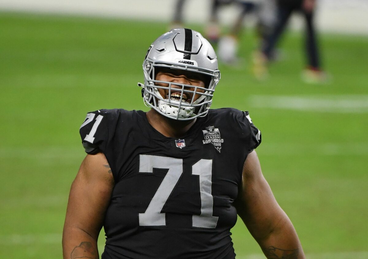 Raiders Oline suffers major blow as Denzelle Good heads to reserve/retired list