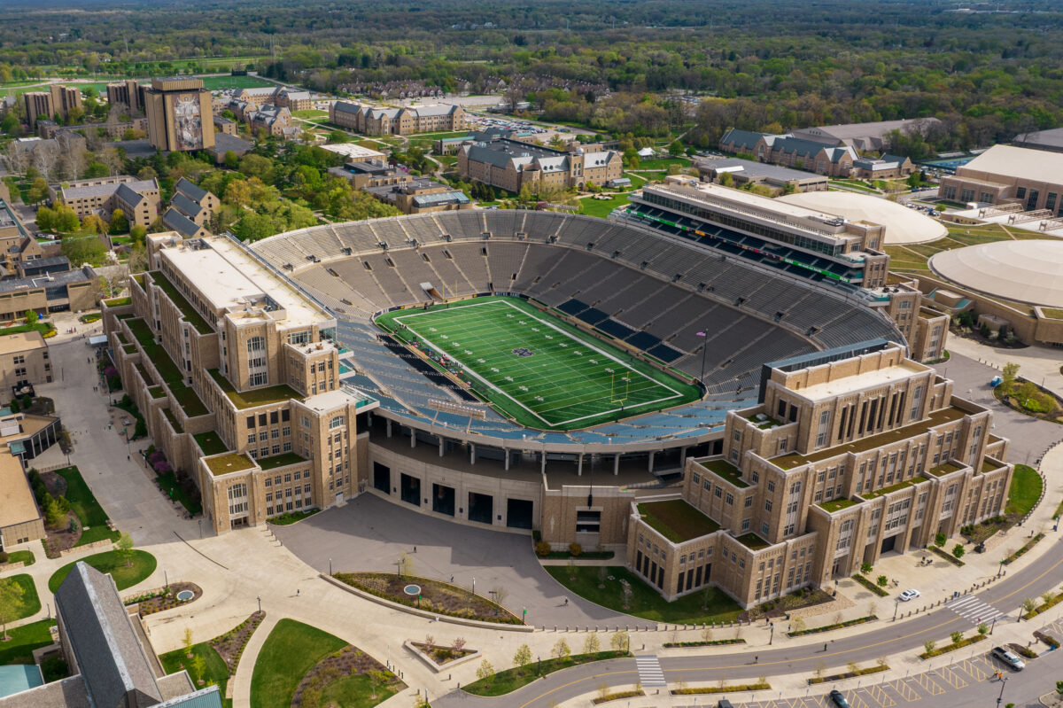 Notre Dame Stadium left off most intimidating list for 2022
