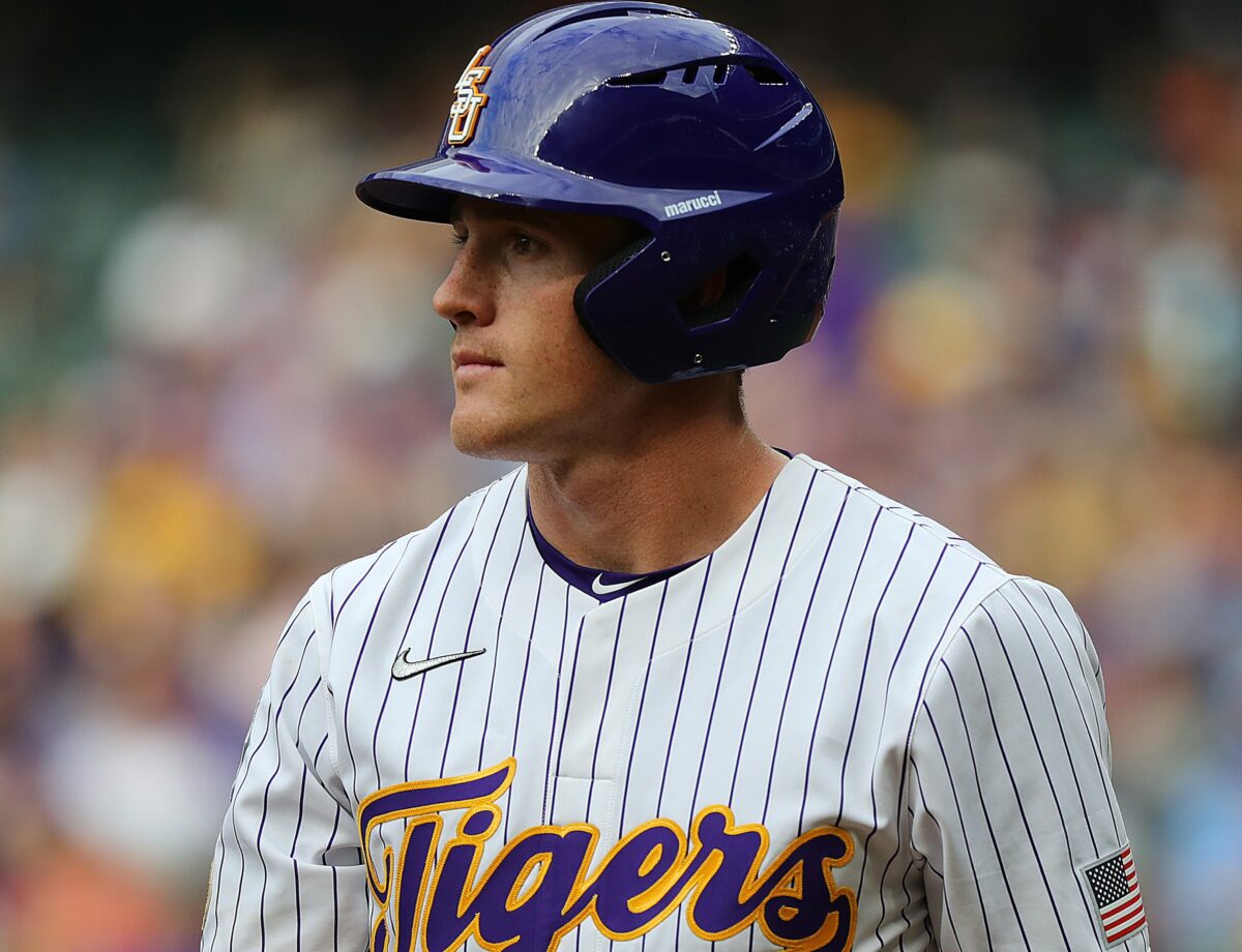 BREAKING: LSU baseball’s Jacob Berry taken by Miami Marlins with sixth pick in 2022 MLB draft