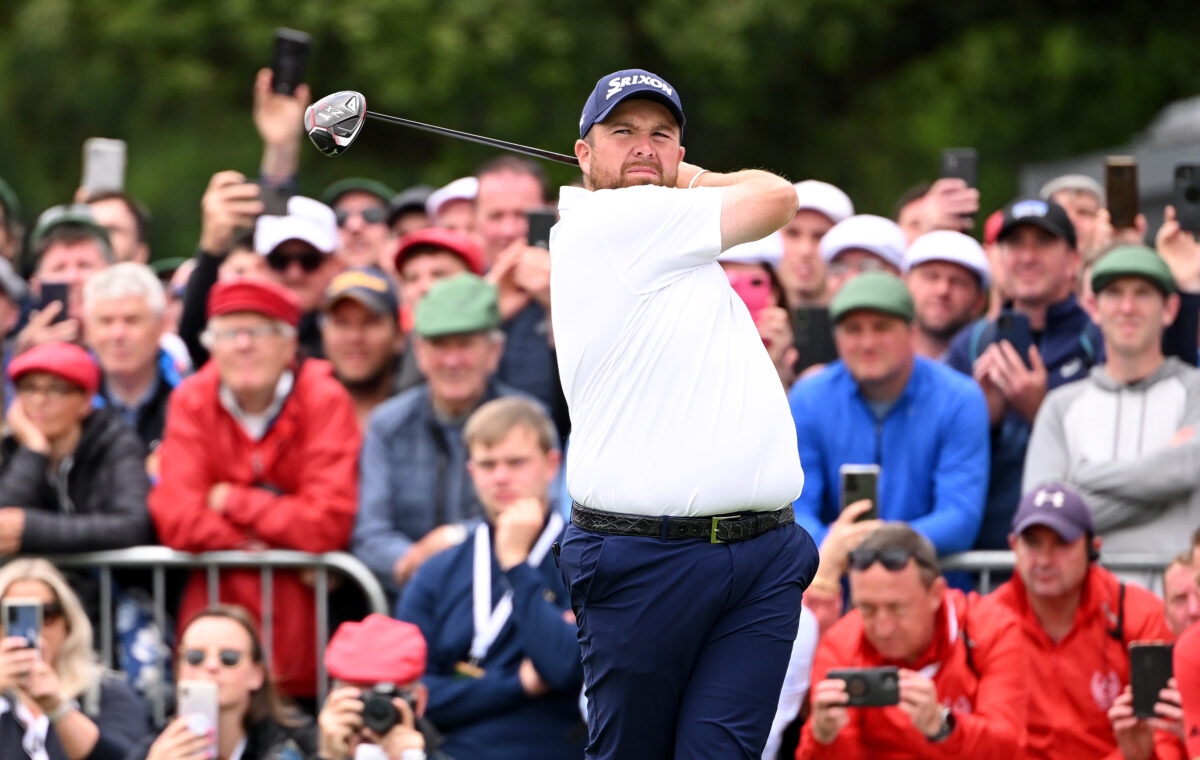 Shane Lowry does his best ‘Happy Gilmore,’ signs bald head at the JP McManus Pro-Am