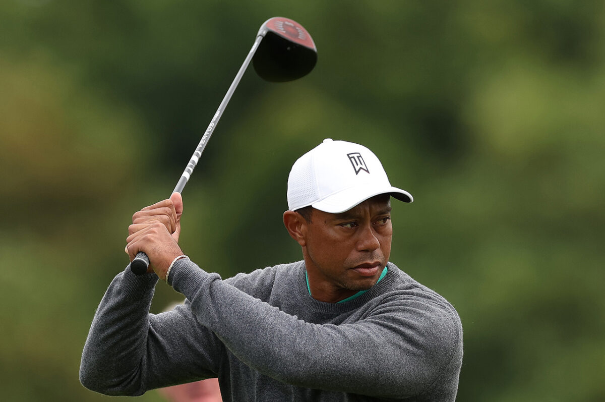 Tiger Woods using new driver shaft while prepping for British Open at St. Andrews