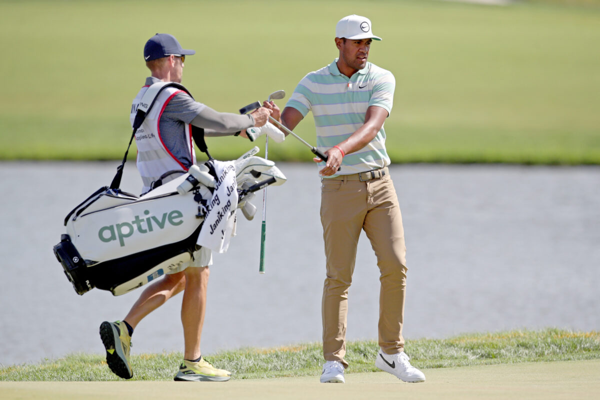 Tony Finau’s caddie Mark Urbanek on the team’s 3M Open win: ‘Pedal down, trying get to 20 all the way’