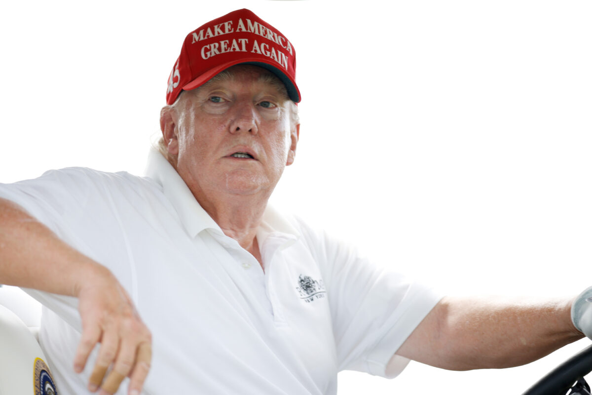 Former President Donald Trump praises Saudi Arabia, avoids 9/11 question as he hosts LIV Golf Bedminster