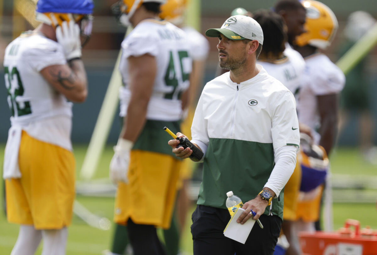 Packers’ first three training camp practices will begin at 10:45 a.m.