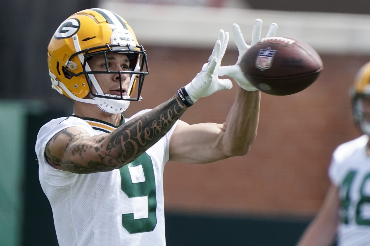 Aaron Rodgers: Packers rookie WRs ‘look the part’ physically