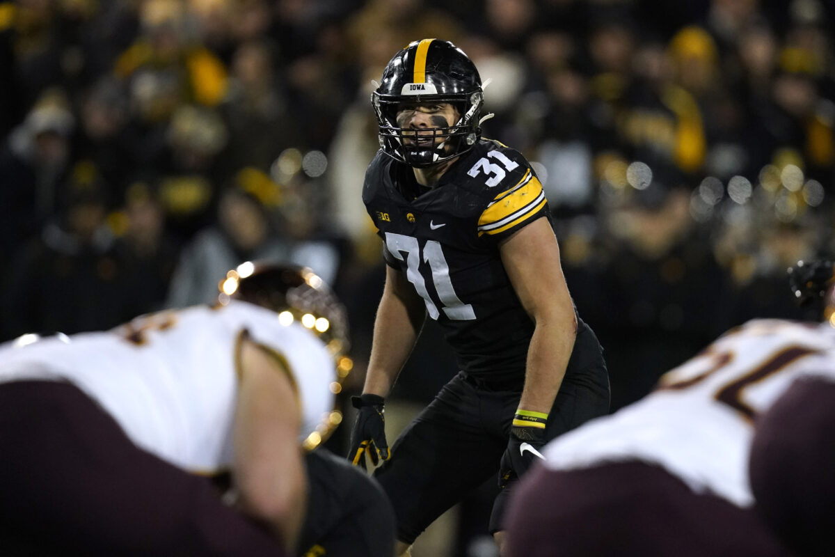 Iowa’s Jack Campbell, Riley Moss named Sporting News preseason first-team All-Americans