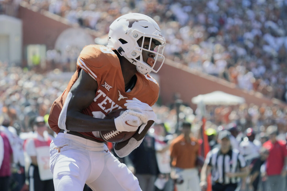 WATCH: Texas WR commit Johntay Cook dominates at the UA Future 50