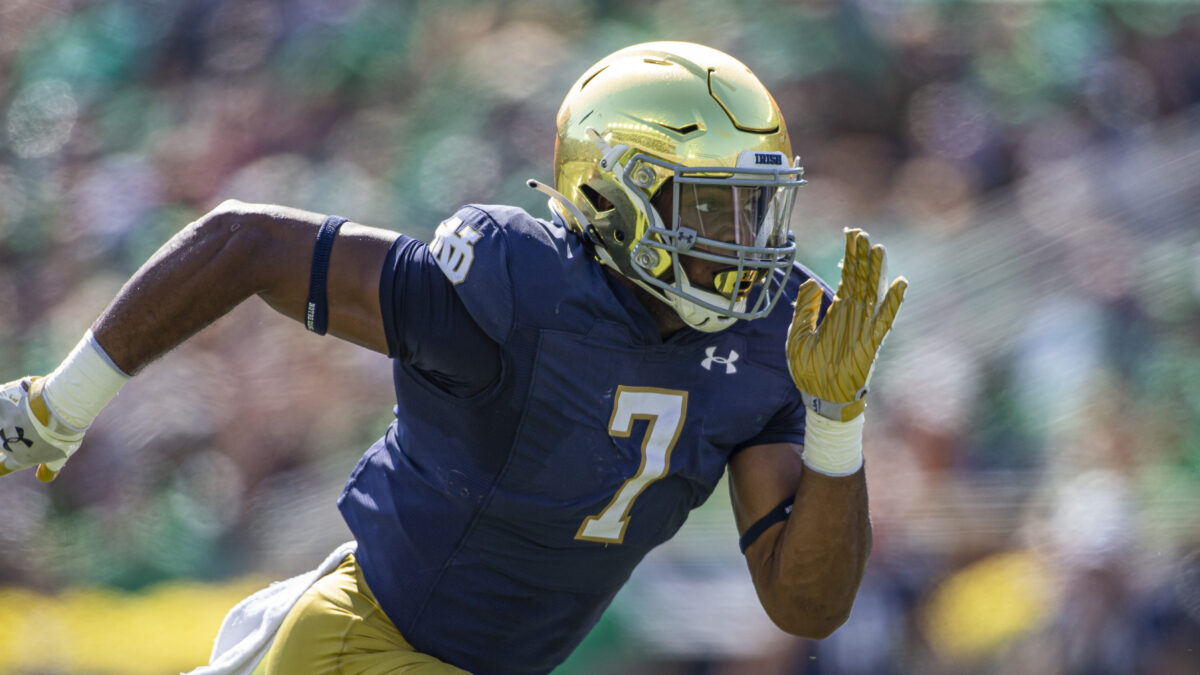 Is Notre Dame DE Foskey underrated by the NFL? ESPN thinks so