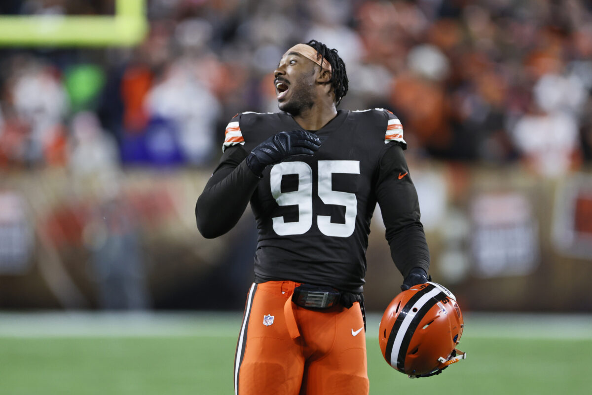 Myles Garrett ranked No. 2 EDGE defender in the league