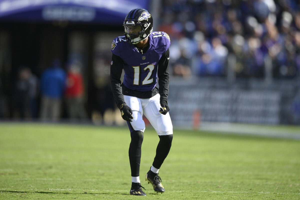 Ravens WRs Rashod Bateman, James Proche II discuss what they’ve learned about how to be great run blockers