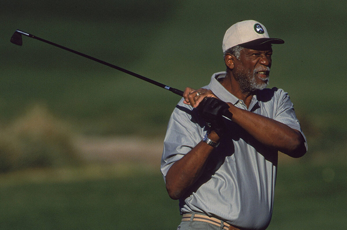 Photos: Bill Russell, NBA star who died at 88, took up golf in retirement