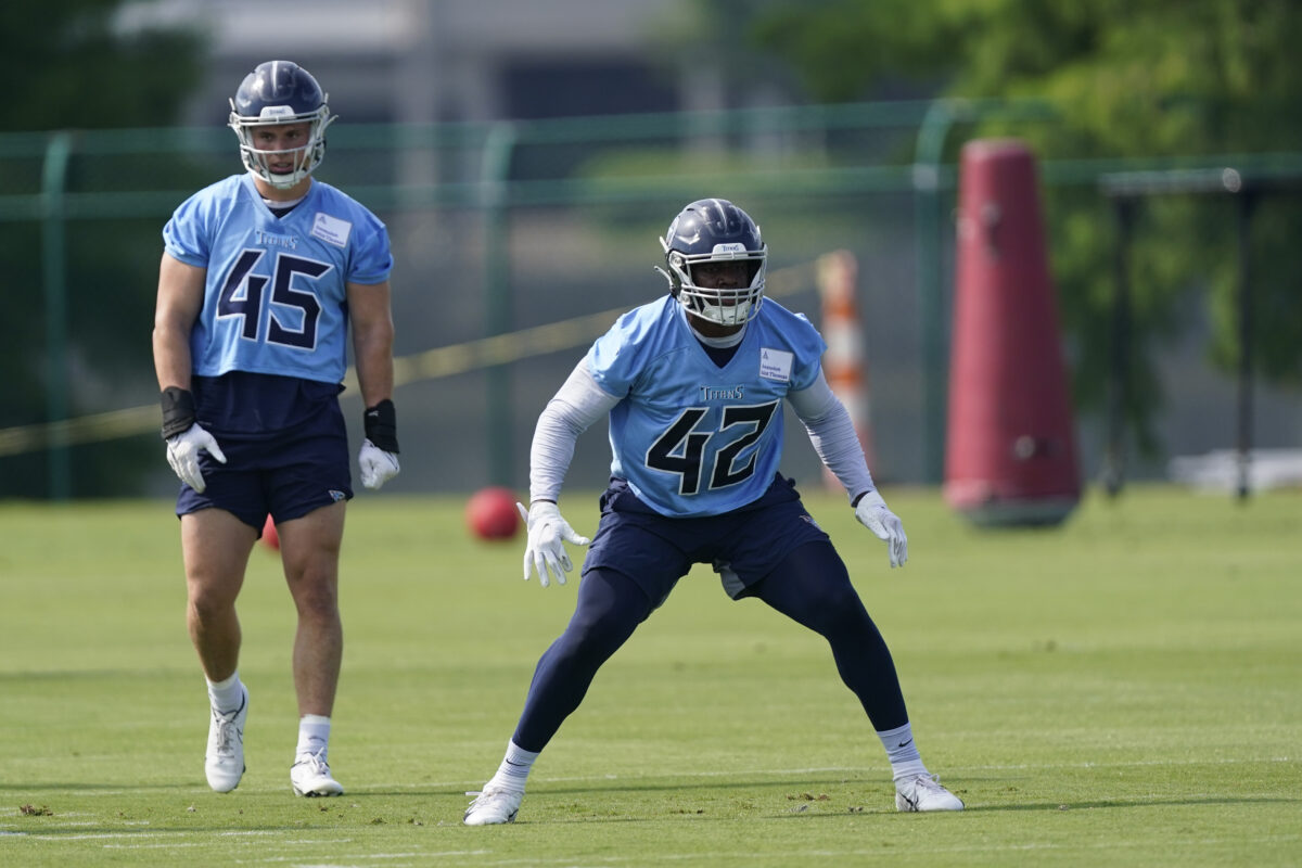 Titans training camp preview: The backup battle at ILB