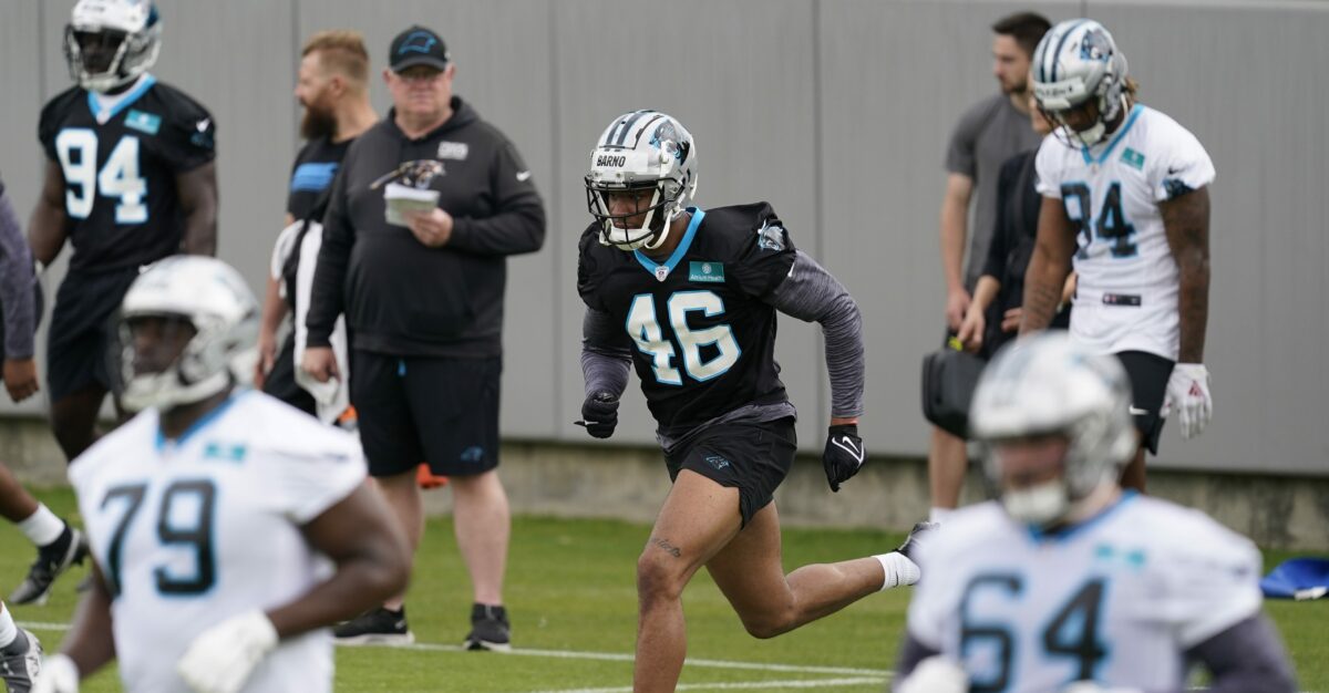 Panthers announce uniform number changes ahead of training camp