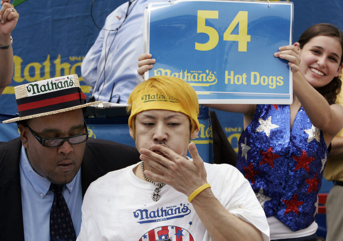 Why Kobayashi no longer competes in the Nathan’s Hot Dog Eating Contest