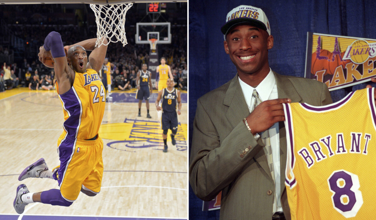On this date: Lakers officially acquire Kobe Bryant