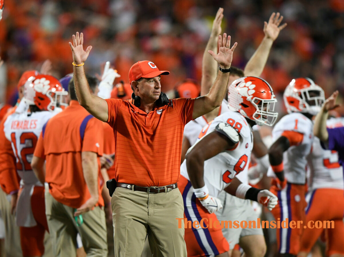 ESPN analyst explains why he thinks last season was Swinney’s ‘best coaching job’