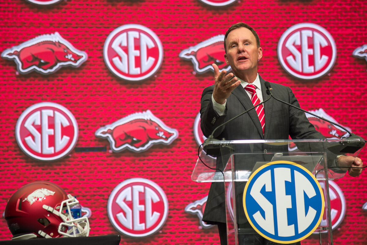 Chad Morris is back in college football, but at least not in Arkansas