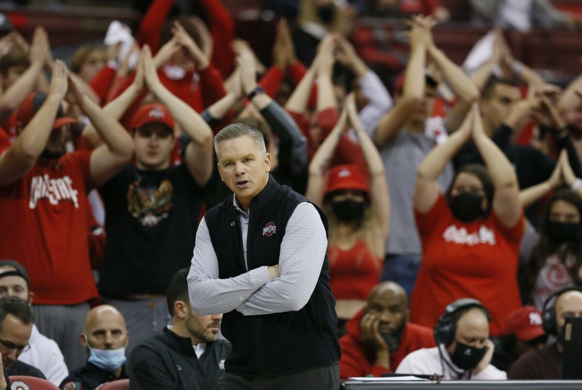 Ohio State basketball with a modest rise in latest NCAA Bracketology