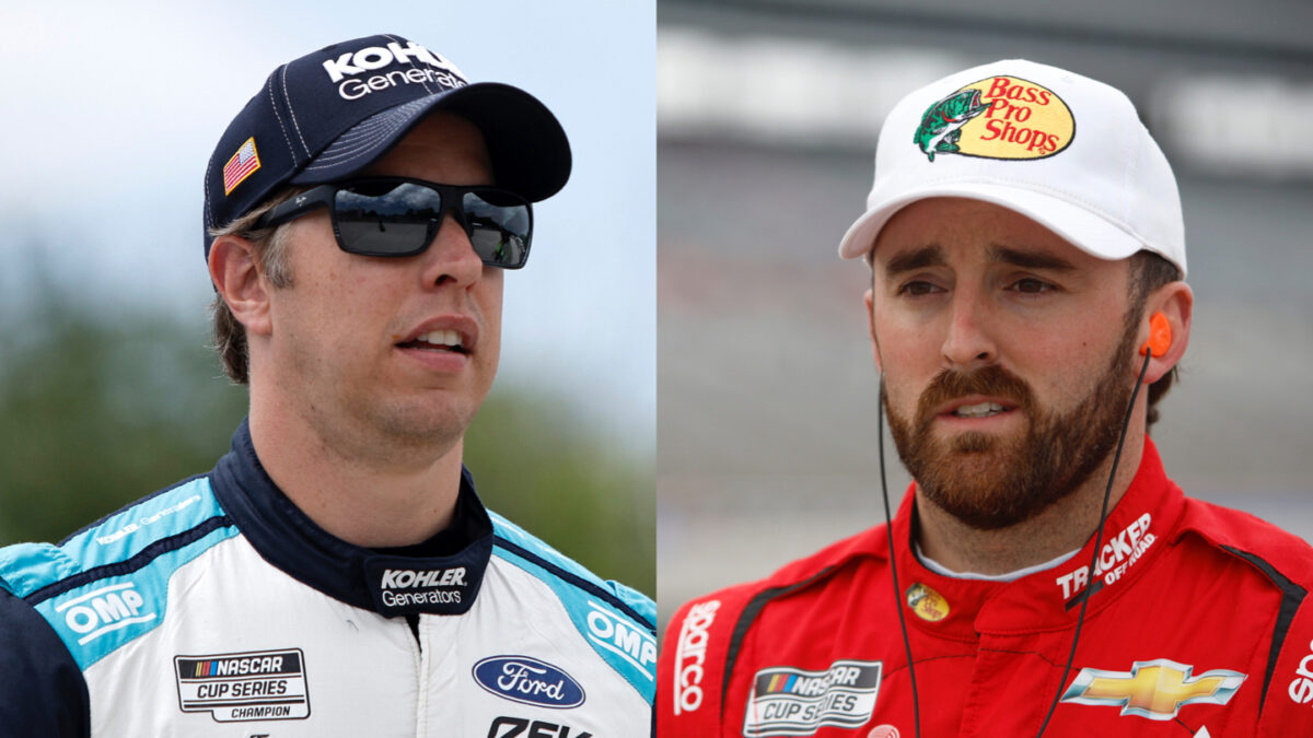 Brad Keselowski and Austin Dillon tried to fight with their race cars during NASCAR’s New Hampshire race