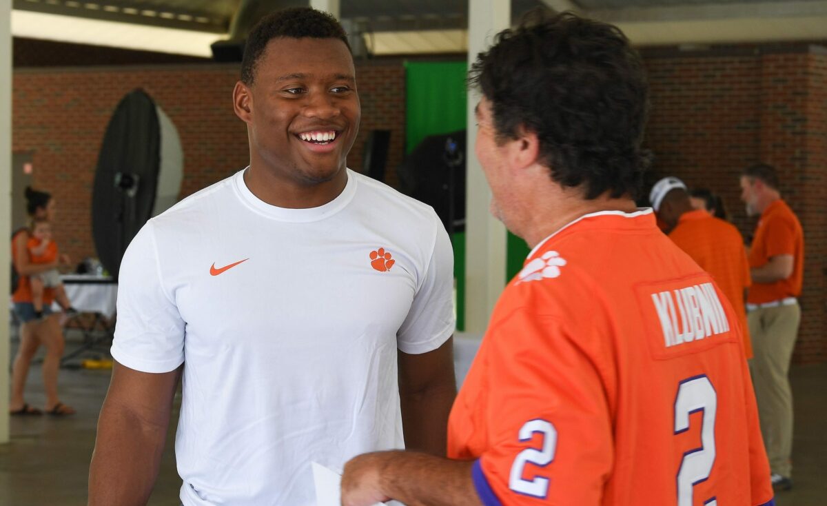 Freshman running back says he’s ‘loving it down here at Clemson,’ can’t wait to hit the field