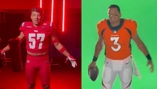 Russell Wilson reacts to FAU spoofing his viral ‘Let’s Ride’ video