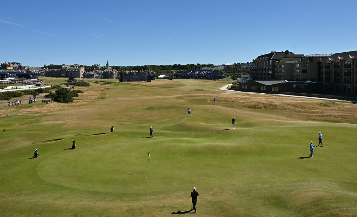 British Open 2022: How big are the double greens at the Old Course? Giant doesn’t do them justice