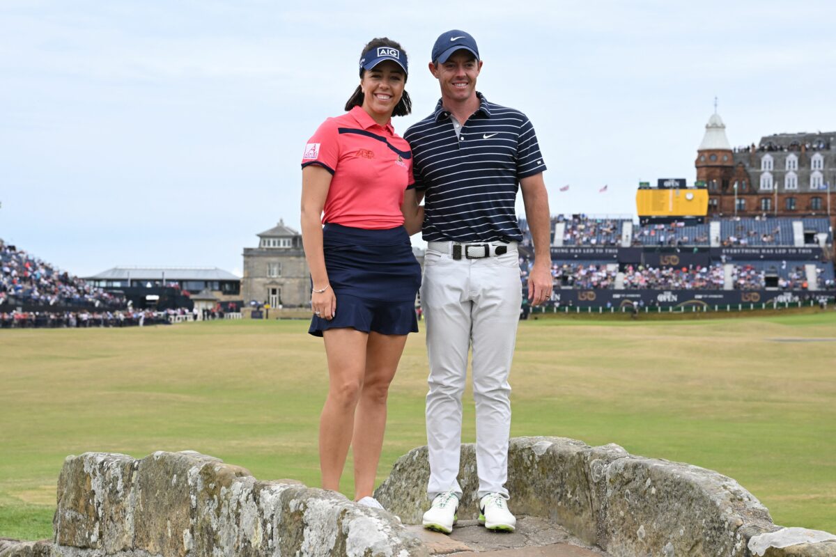 A dream day at the Old Course for Georgia Hall included a putting tip from Rory McIlroy that’s paying off