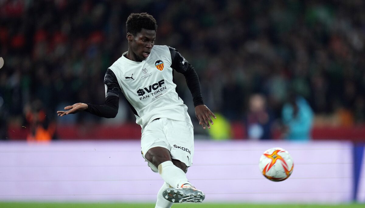 Yunus Musah, finally playing centrally at Valencia, is poised for breakthrough year